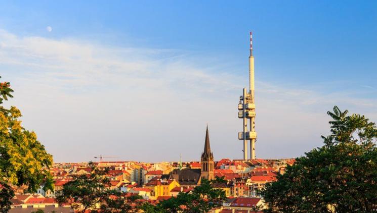 Žižkov Television Tower: Dinner in the clouds above the metropolis