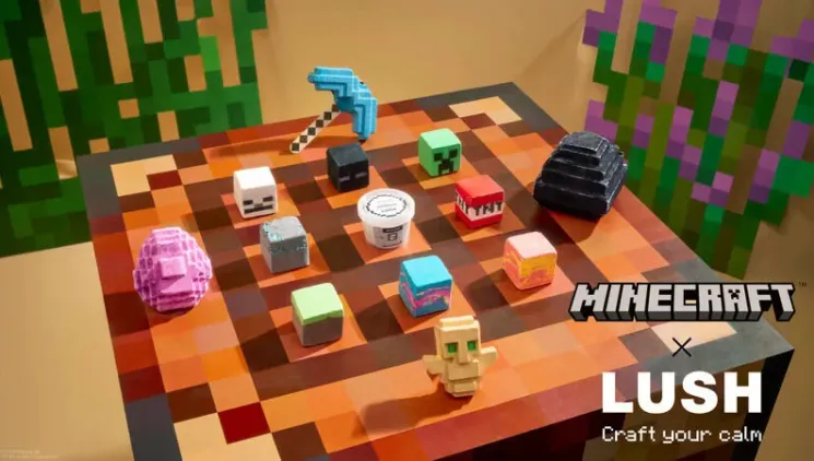 Minecraft X Lush